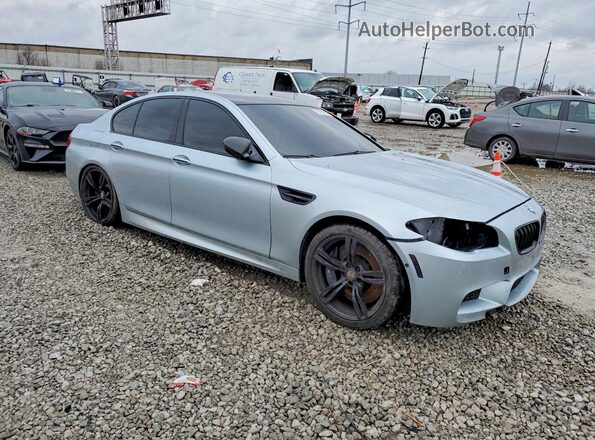 WBSFV9C58GG343480 2016 BMW M5 Turquoise Delantero derecho