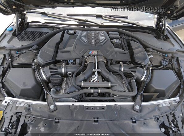 WBSGV0C00RCN22532 2024 BMW M8 Black Rear view