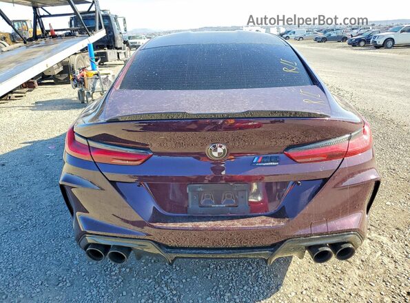 WBSGV0C03LCD92806 2020 BMW M8 Красный Вид сзади