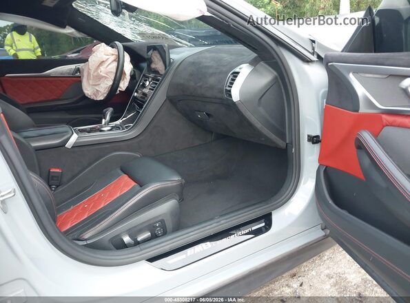 WBSGV0C04RCP30509 2024 BMW M8 Black Vista interior delantera