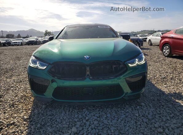 WBSGV0C04SCU91209 2025 BMW M8 Зеленый Вид спереди