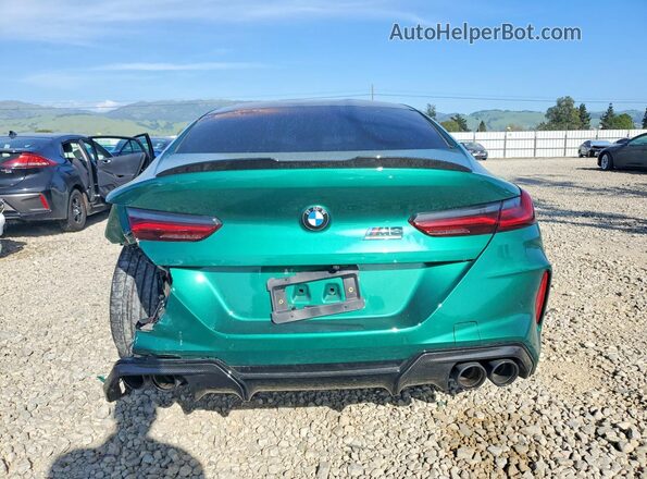 WBSGV0C04SCU91209 2025 BMW M8 Зеленый Вид сзади