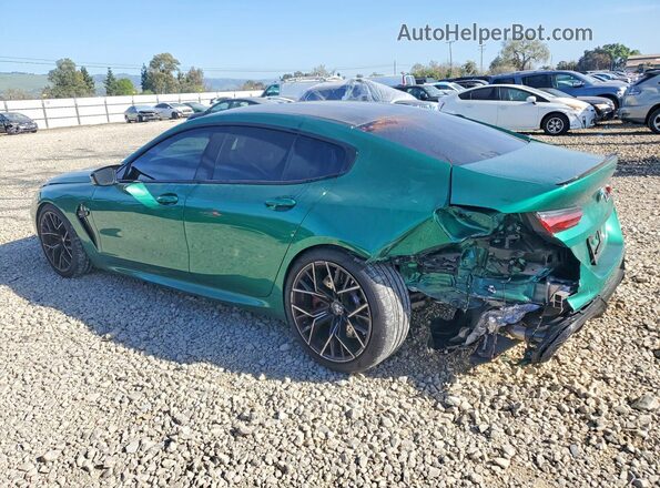 WBSGV0C04SCU91209 2025 BMW M8 Зеленый Задняя левая четверть