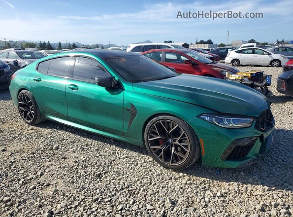 WBSGV0C04SCU91209 2025 BMW M8 Зеленый Передняя правая четверть