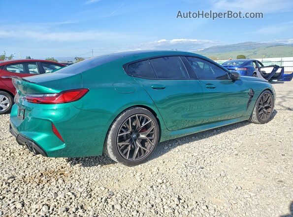 WBSGV0C04SCU91209 2025 BMW M8 Зеленый Задняя правая четверть