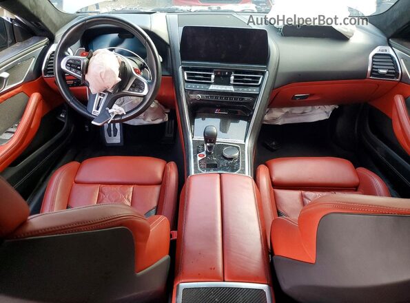 WBSGV0C06PCL15706 2023 BMW M8 Gray წინა პანელის ხედი