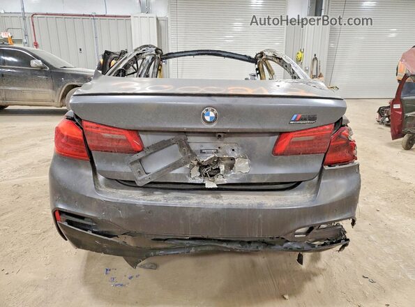 WBSJF0C09LCE86479 2020 BMW M5 Gray Հետևի տեսք