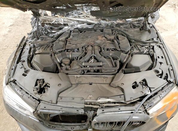 WBSJF0C09LCE86479 2020 BMW M5 Gray Սալոնի հետևի տեսք