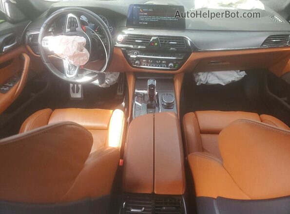 WBSJF0C54KB448090 2019 BMW M5 Угольный Вид панели приборов