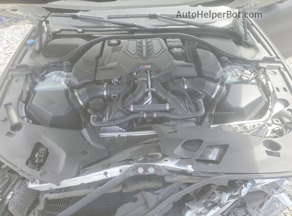 WBSJF0C54KB448090 2019 BMW M5 Угольный Вид задней части салона