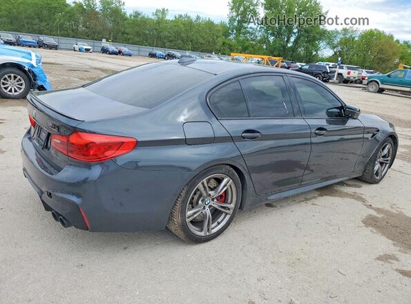 WBSJF0C55KB448566 2019 BMW M5 Black უკანა მარჯვენა