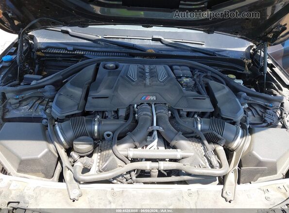 WBSJF0C56KB285507 2019 BMW M5 Gray Rear view