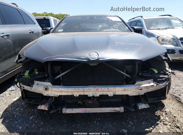 WBSJF0C56KB285507 2019 BMW M5 Gray Rear interior view