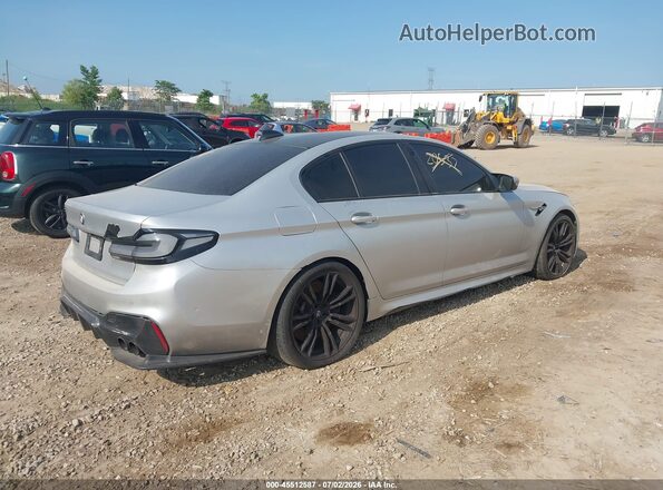 WBSJF0C56KB448186 2019 BMW M5 Silver Trasero derecho