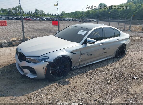 WBSJF0C56KB448186 2019 BMW M5 Silver Vista tres cuartos delantera izquierda