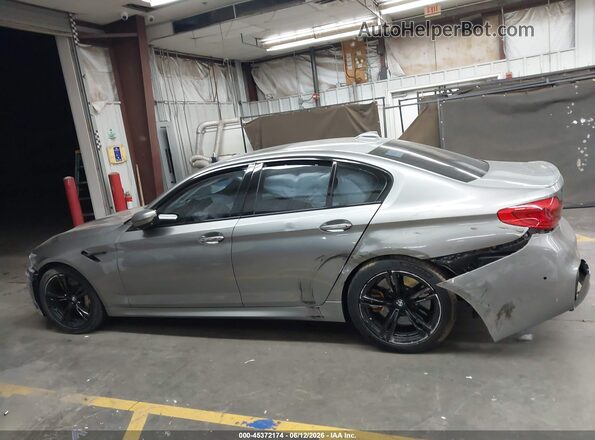 WBSJF0C59JB283636 2018 BMW M5 Серый Вид задней части салона