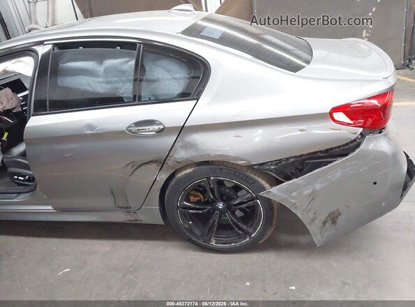 WBSJF0C59JB283636 2018 BMW M5 Серый Вид спереди