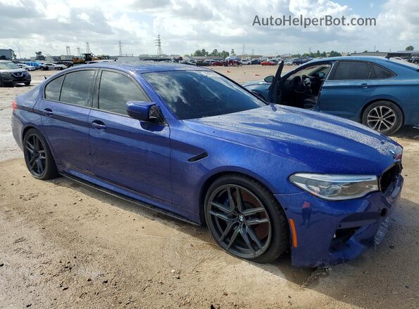 WBSJF0C59KB447789 2019 BMW M5 Blue წინა მარჯვენა