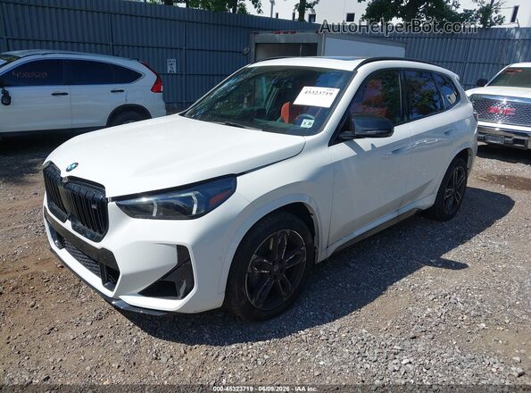 WBX13EF08S5341820 2025 BMW X1 White Передня ліва чверть