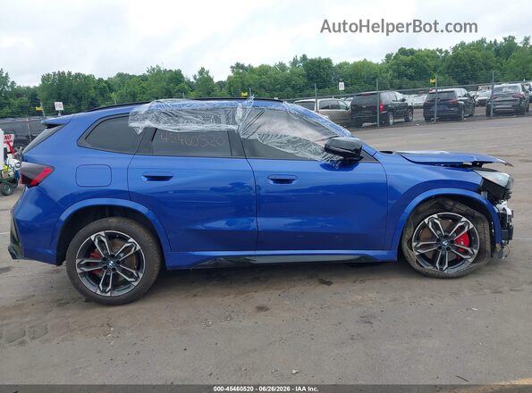 WBX13EF0XT5550753 2026 BMW X1 Blue Սարքավորումների վահանակի տեսք