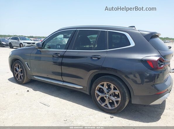 WBX47DP00NN173766 2022 BMW X3 Brown Vista interior de 360 grados