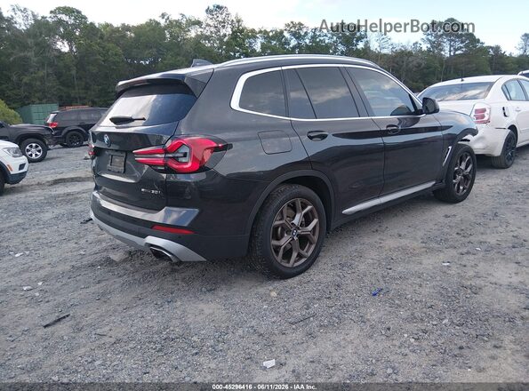 WBX47DP00PN221849 2023 BMW X3 Черный Задняя правая четверть