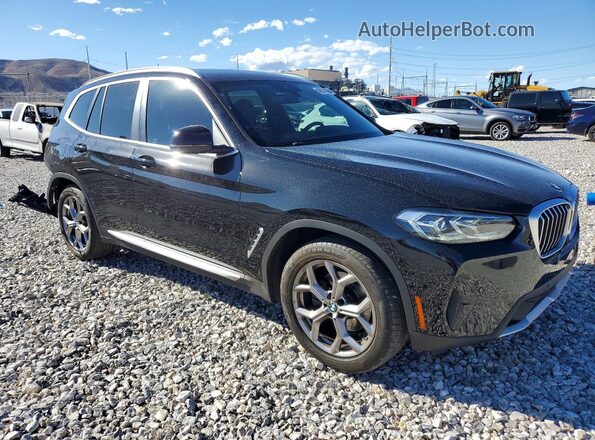 WBX47DP01PN191258 2023 BMW X3 Black Առջևի աջ