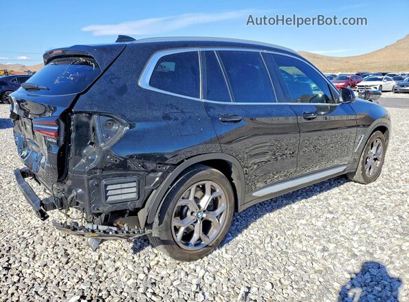 WBX47DP01PN191258 2023 BMW X3 Black Հետևի աջ