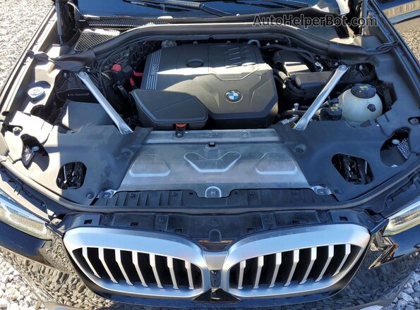 WBX47DP01PN191258 2023 BMW X3 Black Սալոնի հետևի տեսք