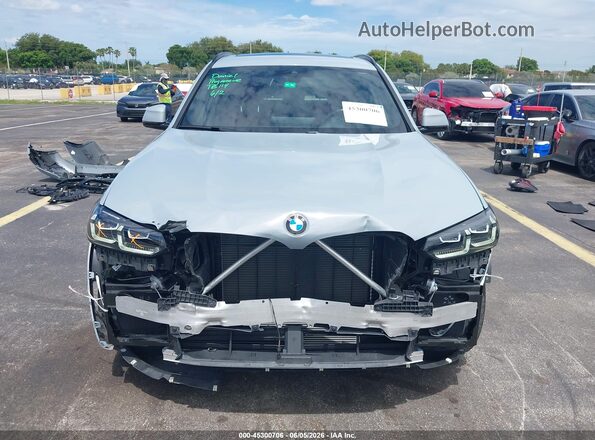 WBX47DP06PN194687 2023 BMW X3 Gray Vista interior trasera