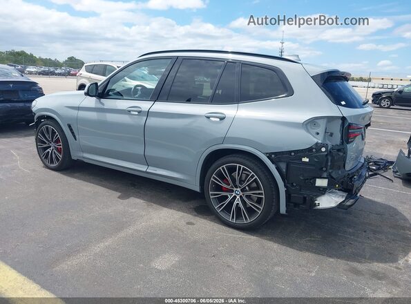 WBX47DP06PN194687 2023 BMW X3 Gray Trasero izquierdo