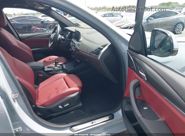 WBX47DP06PN194687 2023 BMW X3 Gray Vista interior delantera