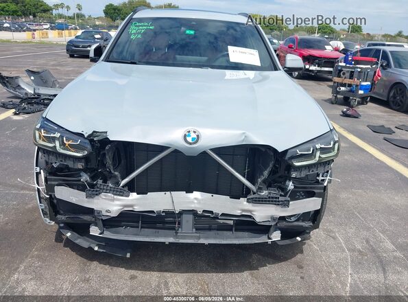 WBX47DP06PN194687 2023 BMW X3 Gray Vista frontal