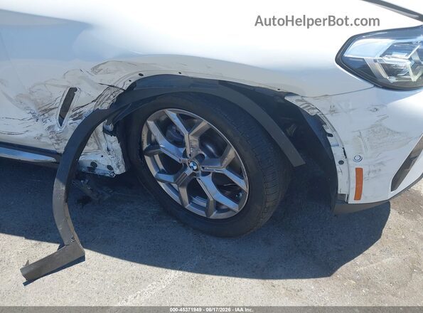 WBX47DP08RN295507 2024 BMW X3 White Դիմացի տեսք