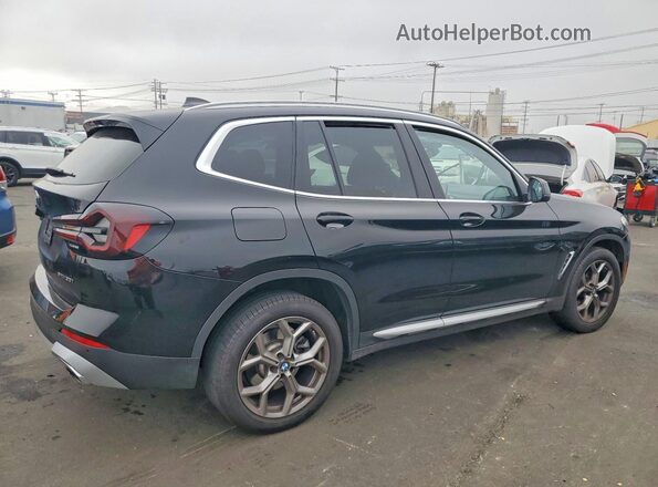 WBX47DP09RN316087 2024 BMW X3 Black Trasero derecho