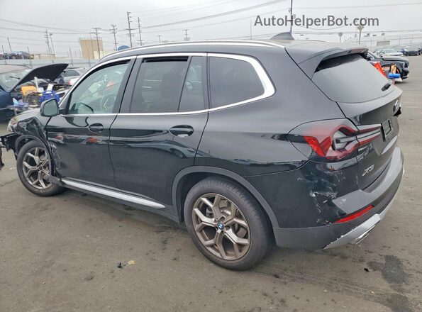WBX47DP09RN316087 2024 BMW X3 Black Trasero izquierdo