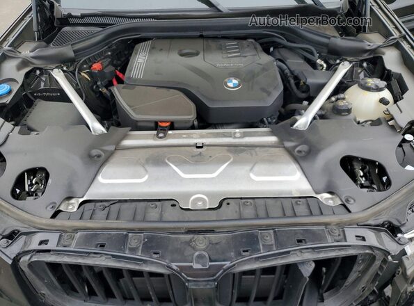 WBX47DP09RN316087 2024 BMW X3 Black Vista del compartimento del motor