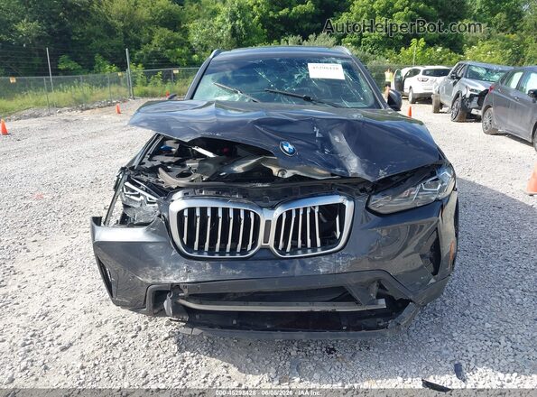 WBX47DP0XNN157249 2022 BMW X3 Gray Вид спереду