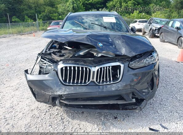 WBX47DP0XNN157249 2022 BMW X3 Gray Вид щитка приладів
