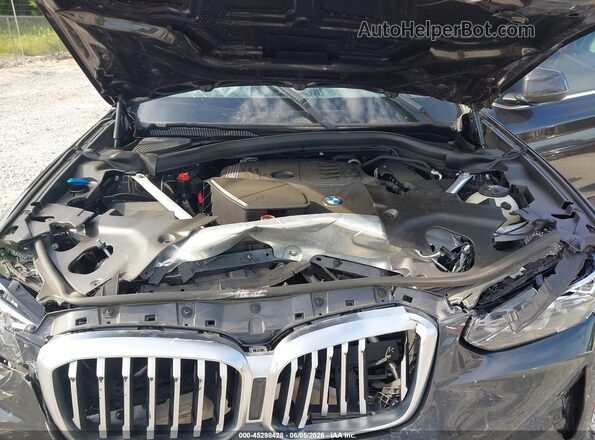 WBX47DP0XNN157249 2022 BMW X3 Gray Вид ззаду