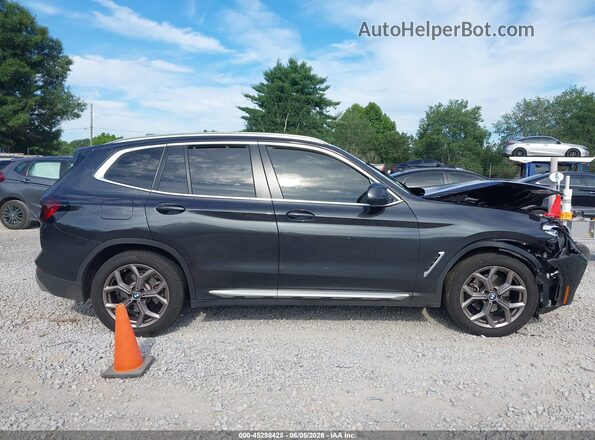 WBX47DP0XNN157249 2022 BMW X3 Gray Вид задньої частини салону