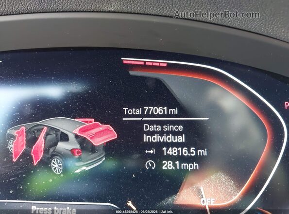WBX47DP0XNN157249 2022 BMW X3 Gray 