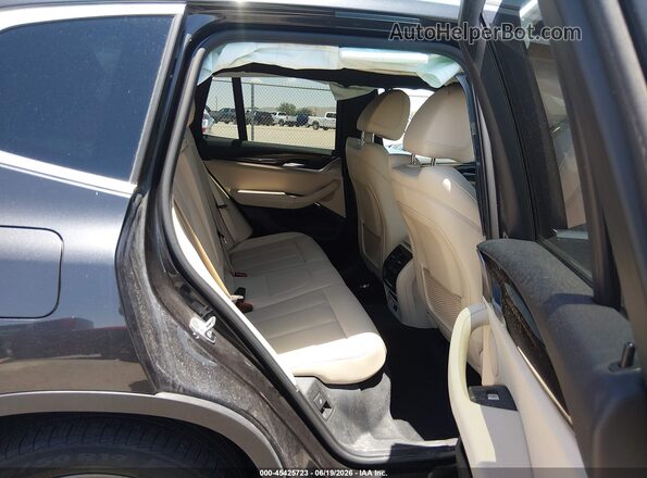WBX47DP0XNN165416 2022 BMW X3 Black Widok naklejki z numerem VIN