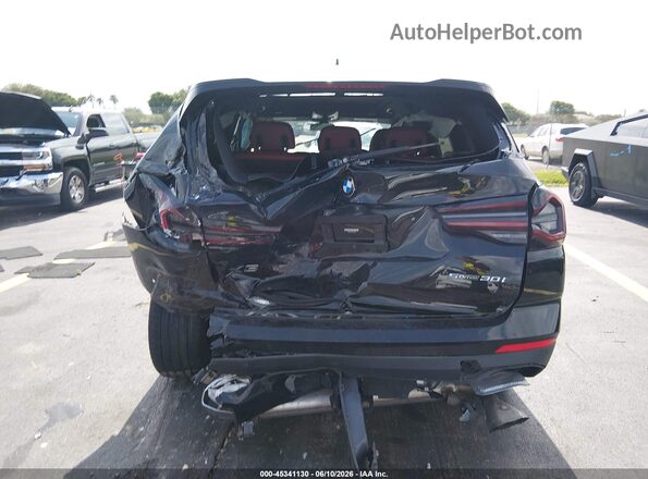 WBX47DP0XPN219008 2023 BMW X3 Черный Вид спереди