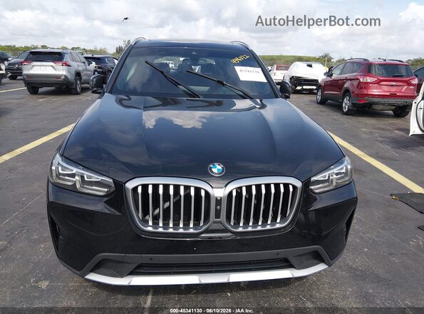 WBX47DP0XPN219008 2023 BMW X3 Черный Вид панели приборов