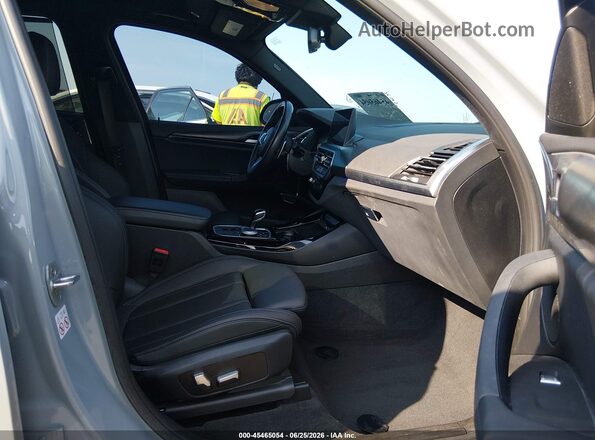 WBX57DP00NN142859 2022 BMW X3 Blue Widok wnętrza z przodu