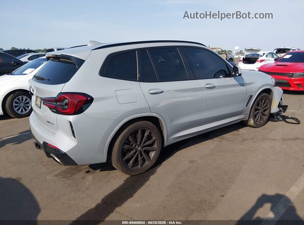 WBX57DP00NN142859 2022 BMW X3 Blue Tył prawy