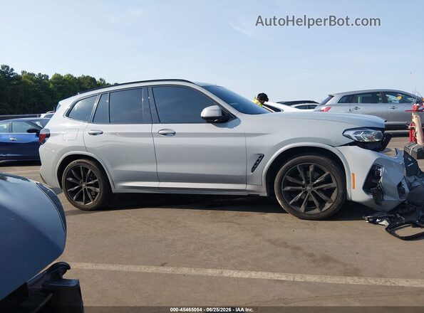 WBX57DP00NN142859 2022 BMW X3 Blue Widok wnętrza z tyłu
