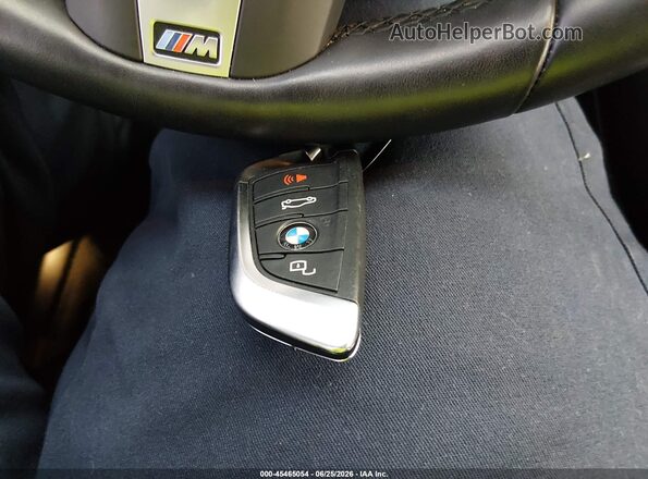 WBX57DP00NN142859 2022 BMW X3 Blue Widok deski rozdzielczej