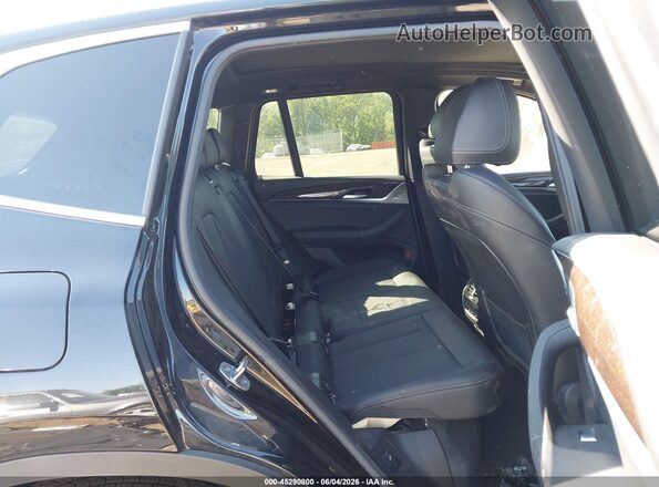 WBX57DP00NN181550 2022 BMW X3 Black VIN կոդի պիտակի տեսք